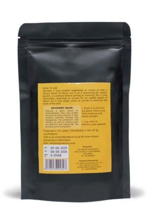 Ceylon Turmeric Powder (200g) – Premium Natural Curcumin-Rich Spice from Sri Lanka